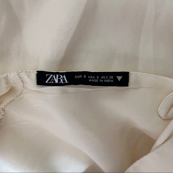 ZARA SATIN EFFECT MINI DRESS | 0881/201 | - Picture 3 of 8